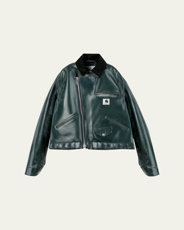 x Carhartt WIP Leather Utility Jacket